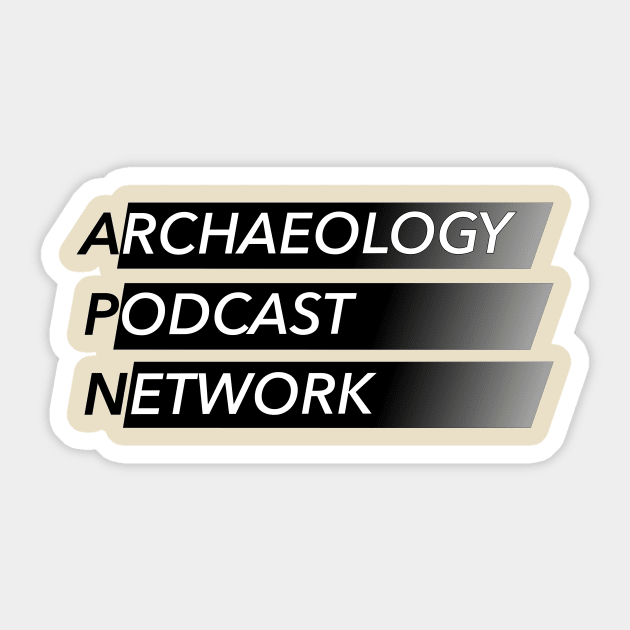 Archaeology Podcast Network Sticker by Archaeology Podcast Network